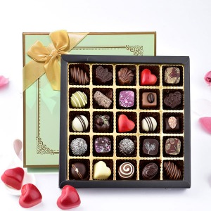 25구 수제초콜릿 발렌타인데이 명품 선물용 초콜렛 선물 세트