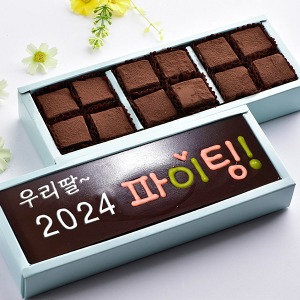 2024파이팅과 파베 생초콜릿 화이트데이 고급 수제 초콜릿 사탕 캔디 선물 세트